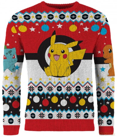 Pokemon Christmas Sweater Size XS