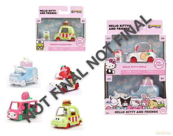 Sanrio Diecast Vehicles 1/55 Wave 1
