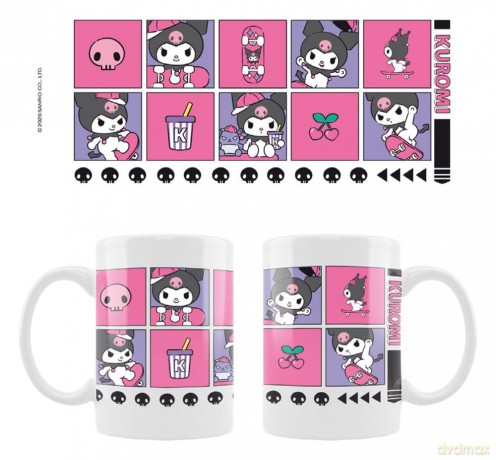 Sanrio Mug Kuromi Sk8 For Life