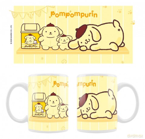Sanrio Mug Pompompurin Squishy Cute Purin 02