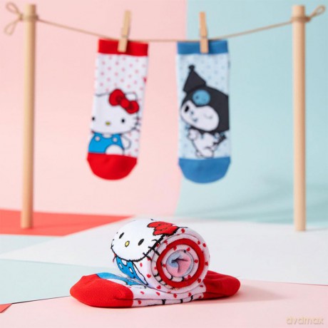 Sanrio Socks 2-Pack Hello Kitty Short 36-43