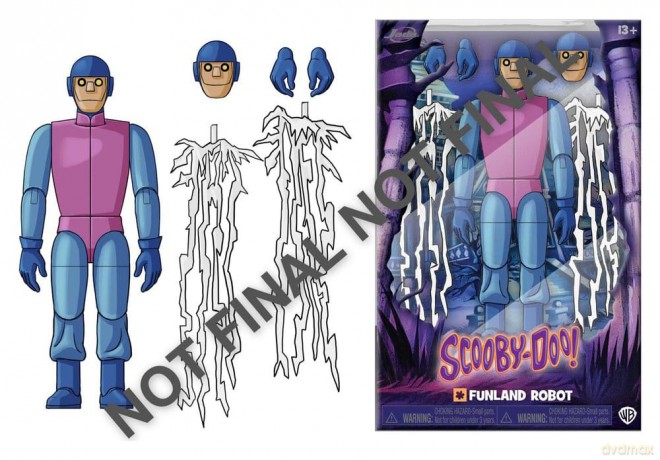 Scooby Doo Action Figure Funland Robot 16 cm