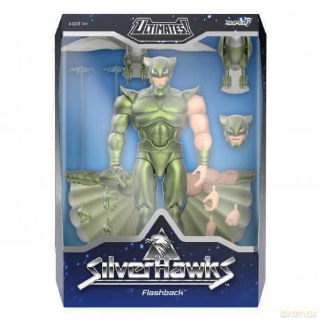 Silverhawks Ultimates Action Figure Wave 07 Flashback (Toon)