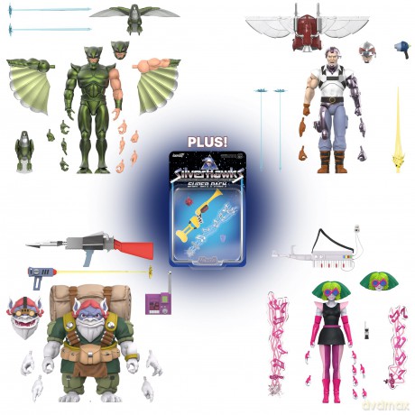 Silverhawks Ultimates Action Figure Wave 07 Flashback (Toon)