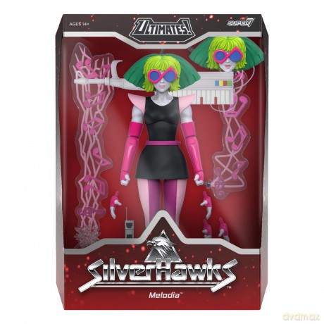 Silverhawks Ultimates Action Figure Wave 07 Melodia (Toon)