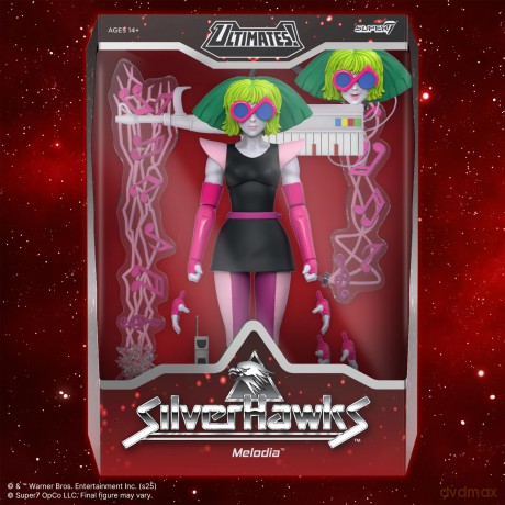 Silverhawks Ultimates Action Figure Wave 07 Melodia (Toon)
