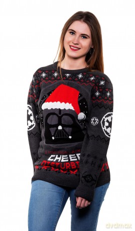 Star Wars Christmas Sweater Darth Vader Size M