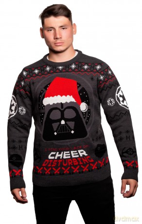 Star Wars Christmas Sweater Darth Vader Size XXXL