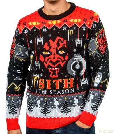 Star Wars Christmas Sweater Sith Size XXL