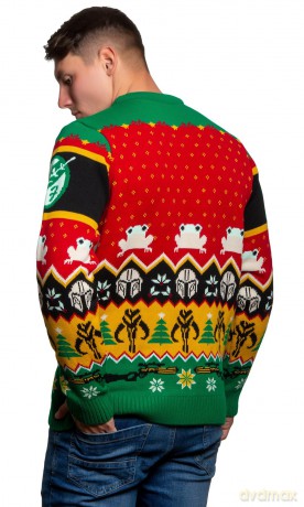Star Wars Christmas Sweater The Child Size M