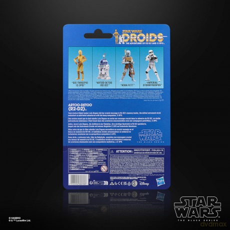 Star Wars: Droids Black Series Action Figure Artoo-Detoo (R2-D2) 15 cm