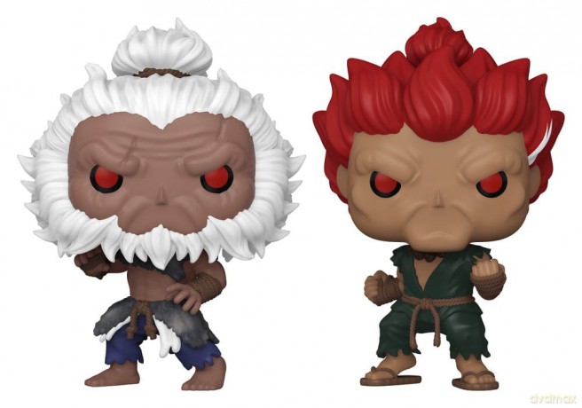 Street Fighter 6 POP! Animation Vinyl Figures Akuma with Chase 9 cm