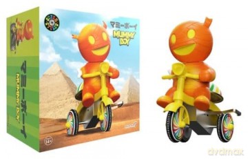 Super7 Super Cycles Vehicle Mummy Boy (Orange w/ Yellow Trike)