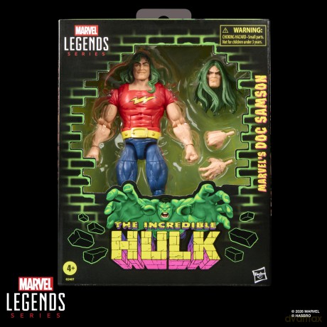 The Incredible Hulk Marvel Legends Action Figure Marvel's Doc Samson 15 cm