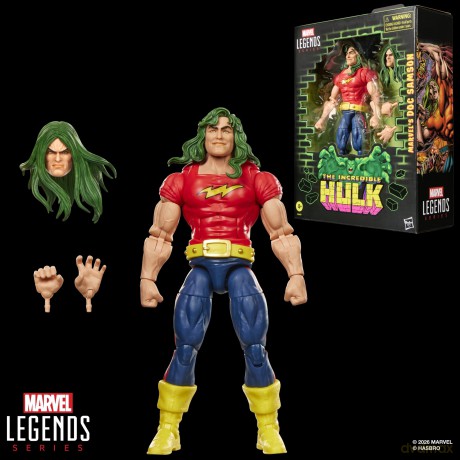 The Incredible Hulk Marvel Legends Action Figure Marvel's Doc Samson 15 cm