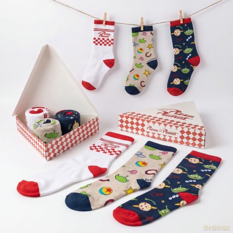 Toy Story Socks 3-Pack 38-45