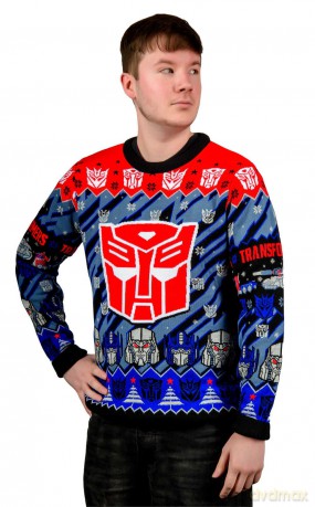 Transformers Christmas Sweater Size XXXL
