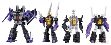 Transformers Dramatic Capture Series Action Figure 4-Pack Decepticons Part 2