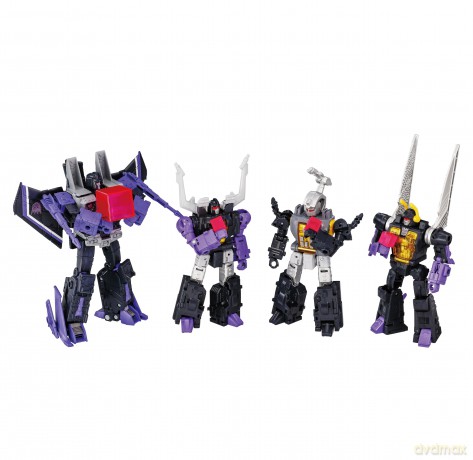Transformers Dramatic Capture Series Action Figure 4-Pack Decepticons Part 2