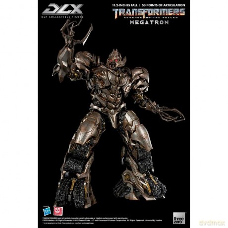 Transformers: Revenge of the Fallen DLX Action Figure 1/6 Megatron 28 cm