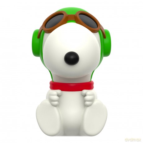 Vintage Peanuts Fun! Fun! Mini Figure Snoopy (Green Hat Flying Ace)