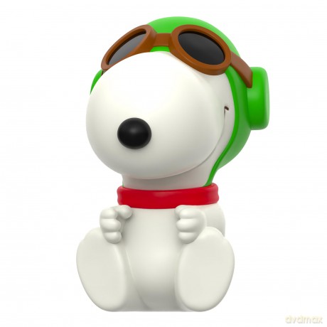 Vintage Peanuts Fun! Fun! Mini Figure Snoopy (Green Hat Flying Ace)