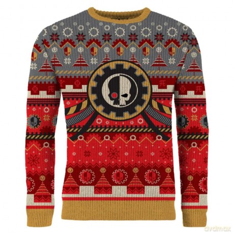 Warhammer 40,000 Christmas Sweater Admech Size S