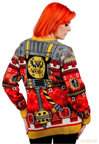 Warhammer 40,000 Christmas Sweater Admech Size XXL