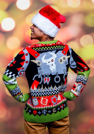 Warhammer 40,000 Christmas Sweater Ork Size M