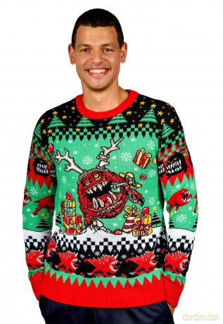 Warhammer 40,000 Christmas Sweater Squig Size XL