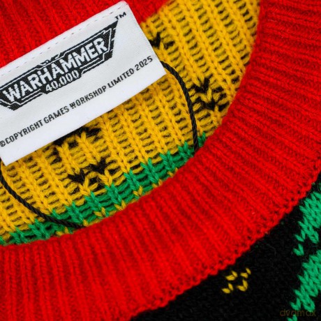 Warhammer 40,000 Christmas Sweater Squig Size XXL