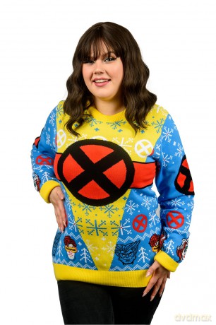X-Men Christmas Sweater Size M