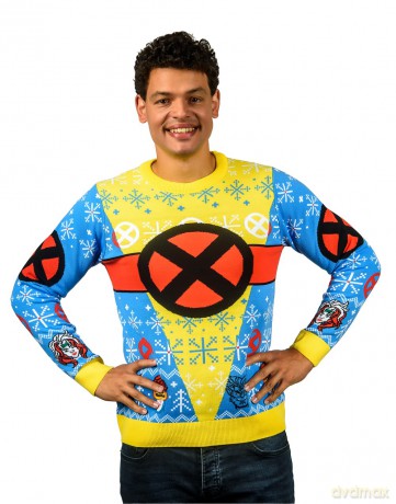 X-Men Christmas Sweater Size XL