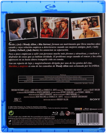Husbands and Wives (Mężowie i żony) [Blu-Ray]