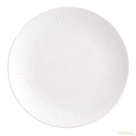 Alessia Talerz Płytki Nbc 25 cm Porcelana Kremowa