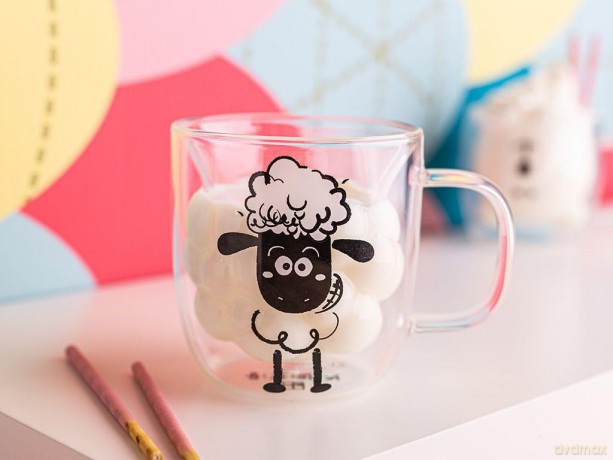 Andrea Kids Kubek Termiczny 330ml Dek.Baranek