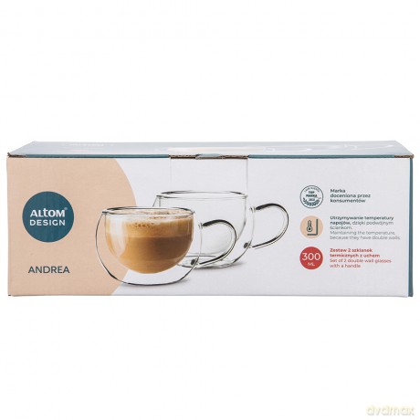 Andrea Kpl. 2 Filiżanek Termicznych 300 Ml