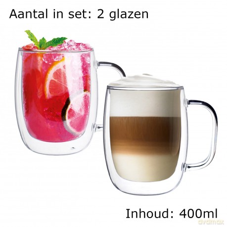 Andrea Kpl. 2 Kubków Termicznych 400ml
