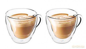 Andrea Kpl. 2 Kubków Termicznych Z Sercem 250ml