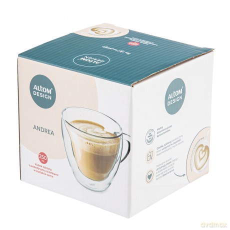 Andrea Kubek Termiczny Z Sercem 250ml