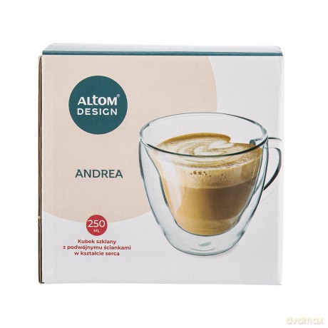 Andrea Kubek Termiczny Z Sercem 250ml