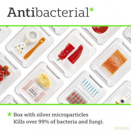 Antibacterial Insert Apteczka 29x18x18cm 6,5l (1127)
