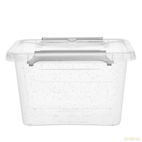Antibacterial Komplet 2szt Pojemników Do Żywności Kwadratowych 1,15l (3029)