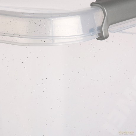 Antibacterial Pojemnik Do Przechowywania z Pok.I Rączką 39x29x16,5cm 12,5l (1523)
