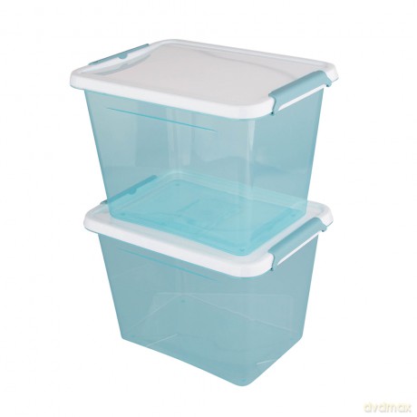 Arcticline Komplet 2 Pojemników Do Żywności Prostokątnych 2,5l 19,5x15x13,5cm (3814)