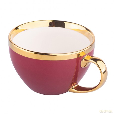 Aurora Gold Filiżanka Jumbo Nbc 400 Ml Bordowa