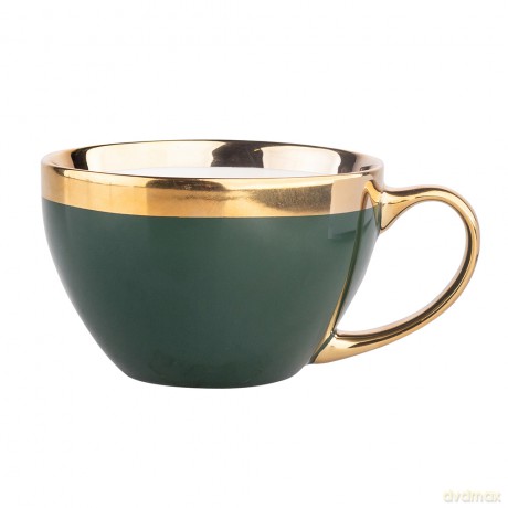 Aurora Gold Filiżanka Jumbo Nbc 400 Ml Ciemna Zieleń
