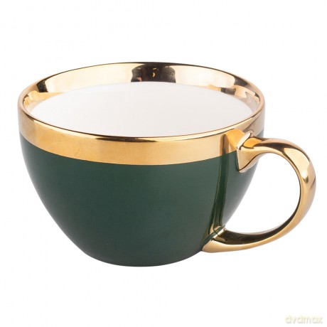 Aurora Gold Filiżanka Jumbo Nbc 400 Ml Ciemna Zieleń