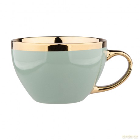 Aurora Gold Filiżanka Jumbo Nbc 400 Ml Jasna Zieleń
