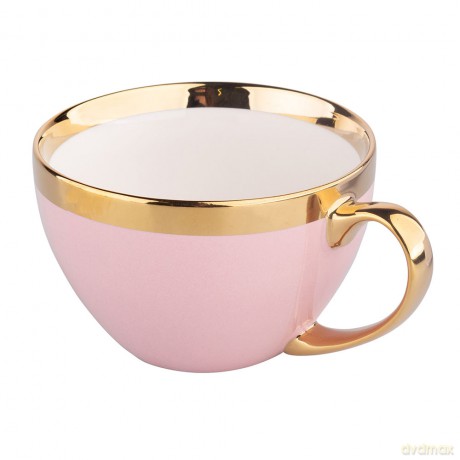 Aurora Gold Filiżanka Jumbo Nbc 400 Ml Pudrowy Róż